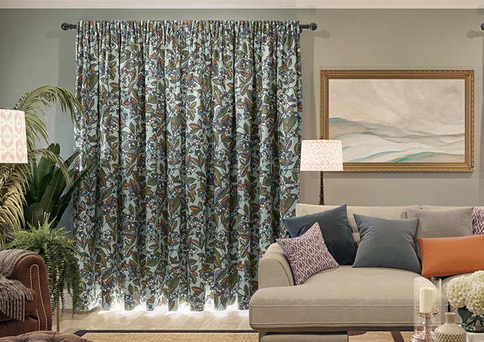 Walled Garden, Duckegg - Made to Measure Curtains - Image 7